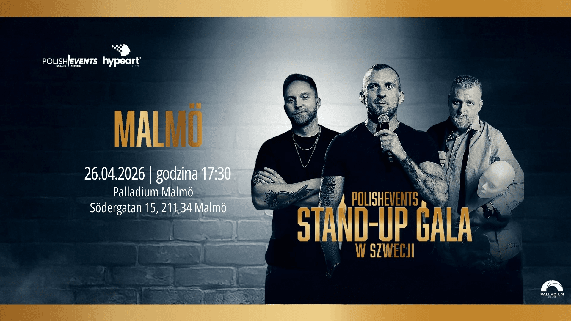 Stand Up Gala PolishEvents – Polish Humour In Sweden!