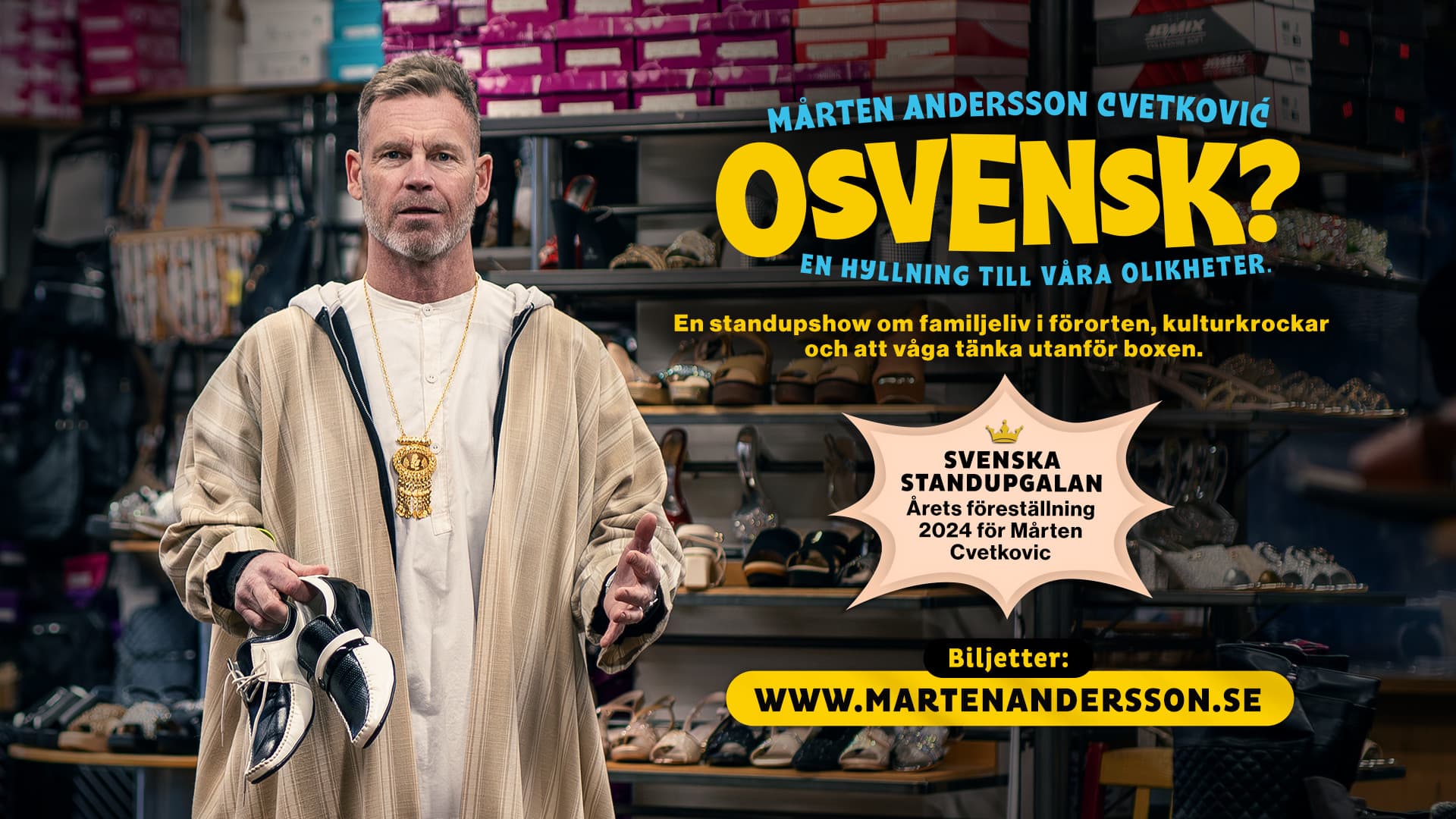 OSVENSK? - Fika, falafel och falukorv