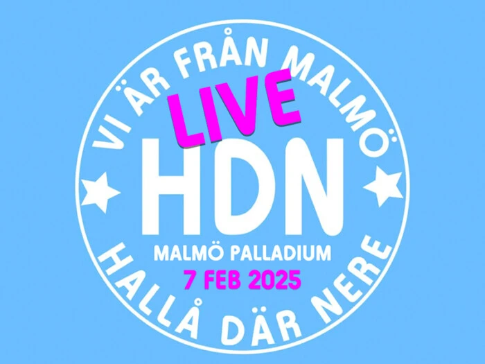 HALLÅ DÄR NERE LIVE PÅ PALLADIUM!