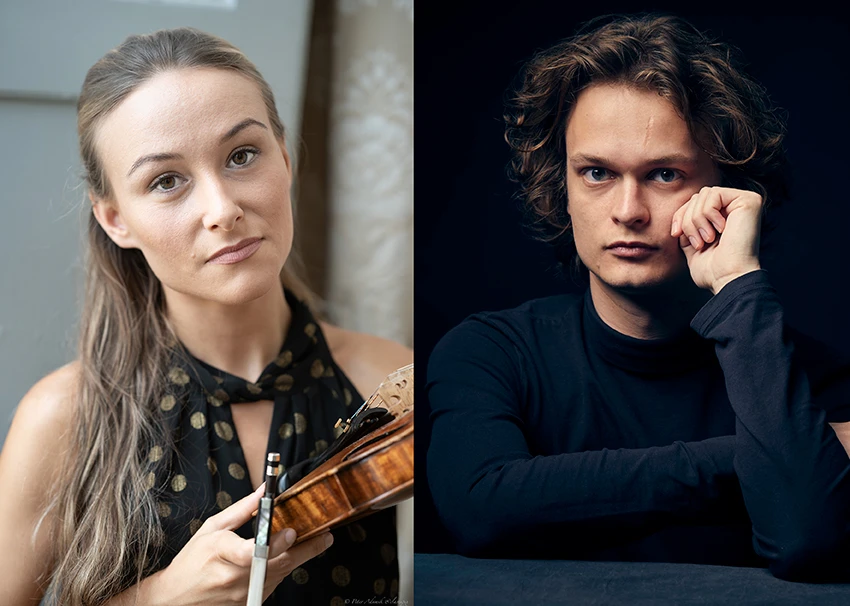 Lill-lördag på Palladium – Anna Agafia, violin och Gustav Piekut, piano